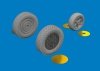 Eduard 6481052 P-39 Wheels Late ARMA HOBBY 1/48